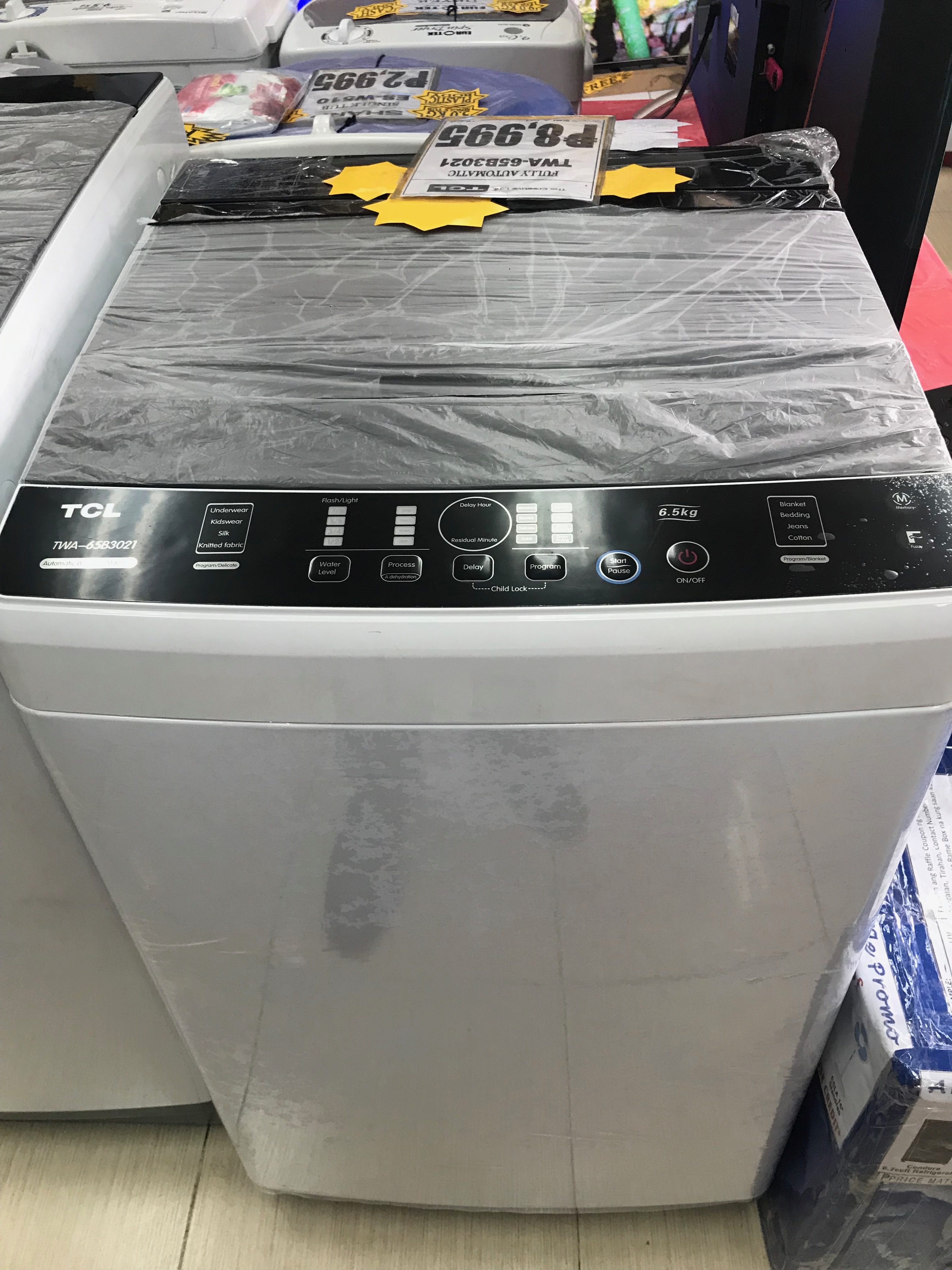 tcl semi automatic washing machine 6.5 kg price