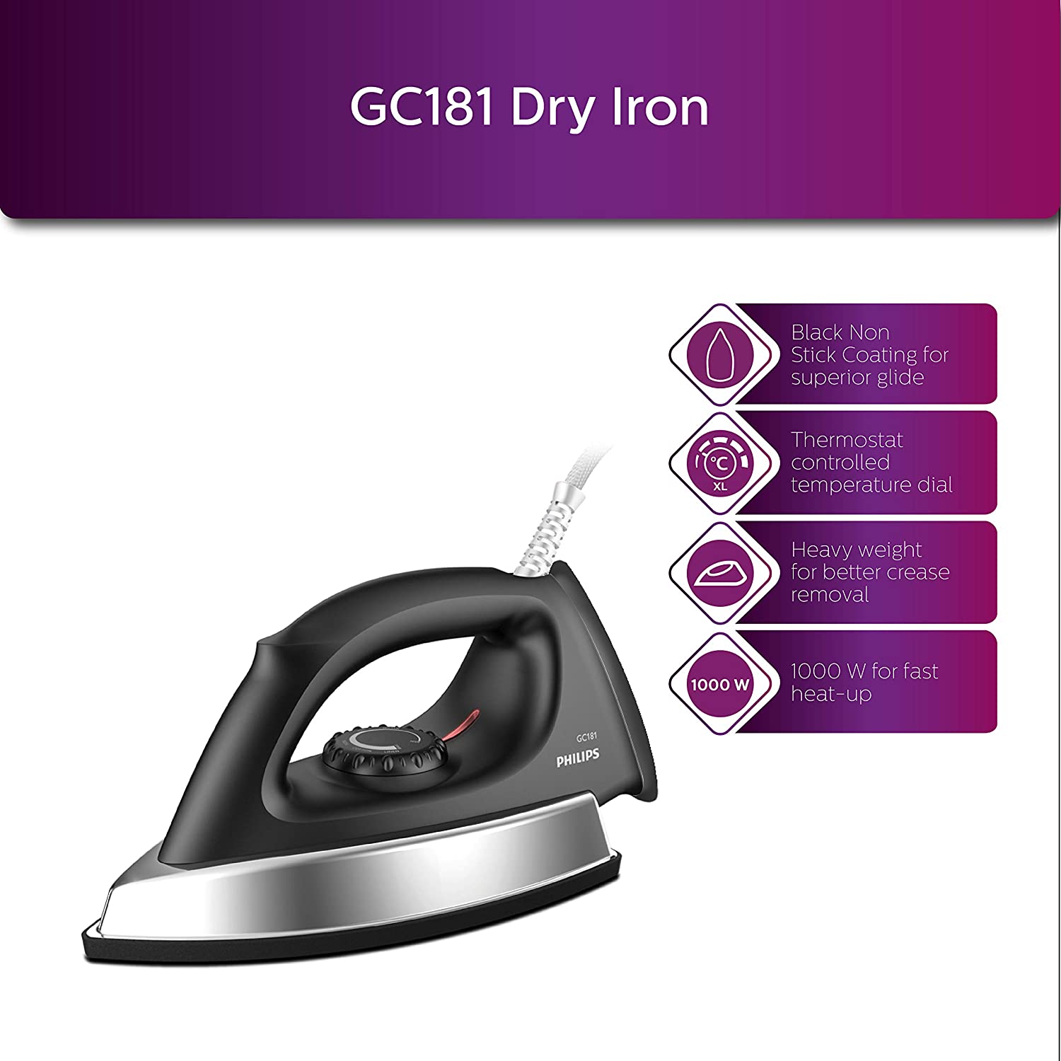 Dry iron GC102/01